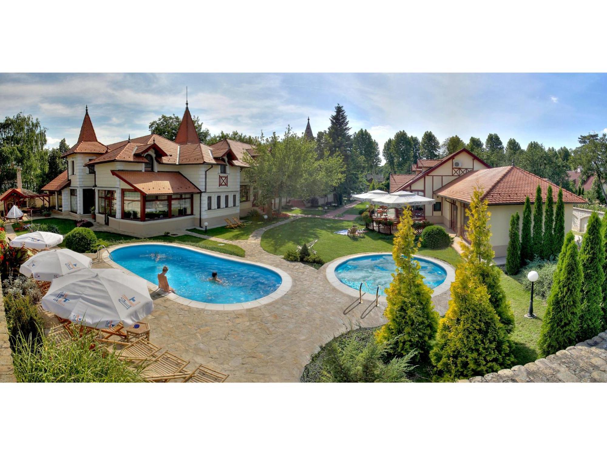 Garni Hotel Vila Milord Resort Palics Kültér fotó